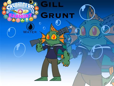 Skylanders Harmony Gill Grunt By Artismymarc On Deviantart