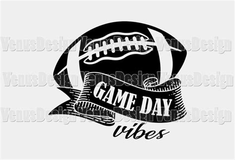 Football Game Day Vibes Editable Tshirt Design Buy T Shirt Designs