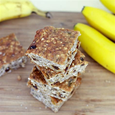 Banana Oat Bars Recipe