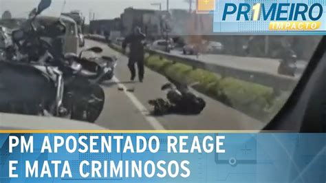 Pm Aposentado Reage A Mata Dois Bandidos Durante Tentativa De Assalto