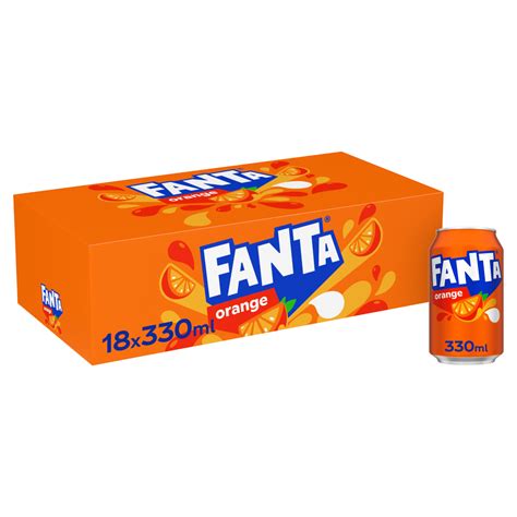 Fanta Orange 18 X 330ml One Stop