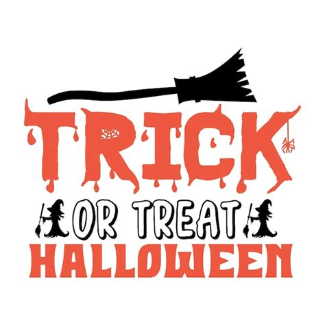 Truco O Trato Halloween Svg Vector Premium