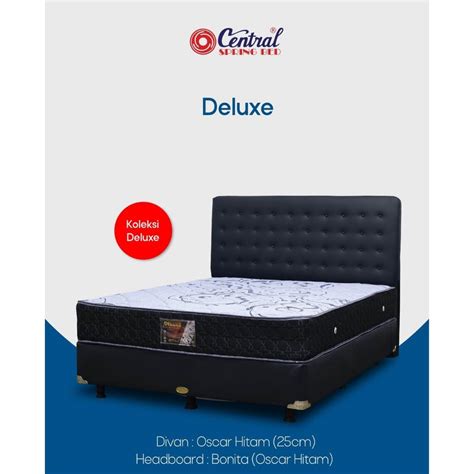 Jual Kasur Matras Spring Bed Central Deluxe X Garansi Thn