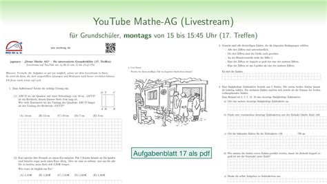 Mathe Ag F R Grundsch Ler Spielen Denken Knobeln Und T Fteln