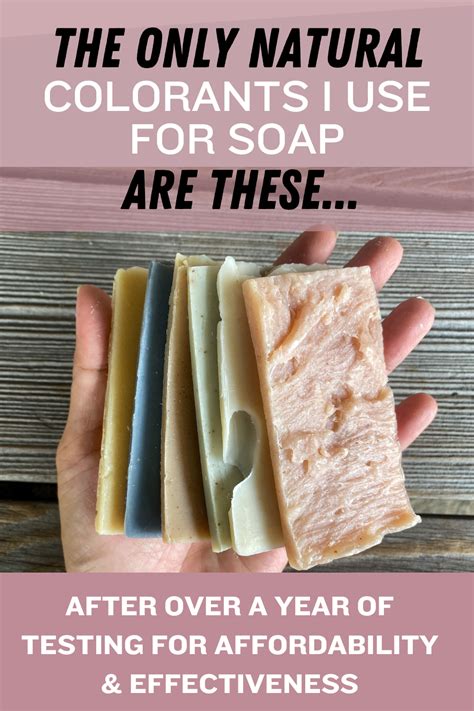 Color Soap Naturally These Are The Botanicals You Must Know About