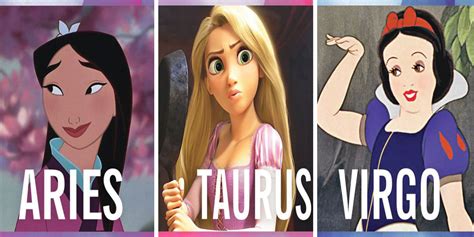 Which Disney Princess Are You Based On Your Zodiac Sign Cosmopolitan