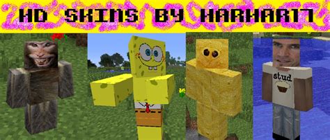 HD skins by harhar17 (from real photos) Minecraft Texture Pack