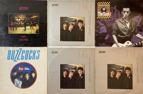 Lot 949 The Clashbuzzcocks Lp Collection