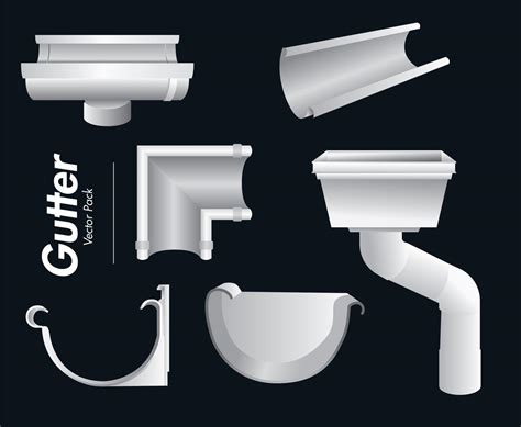 Gutter Vector Pack Vector Art At Vecteezy