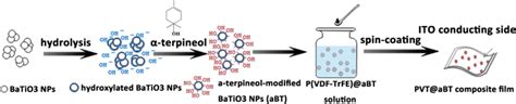 The Processes For Hydrolysis And Surface Modification Of Batio3