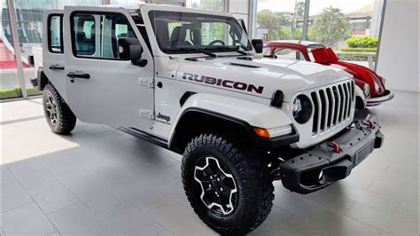 First Look ! 2023 Jeep Gladiator Rubicon - White Color in 2023 | Jeep ...