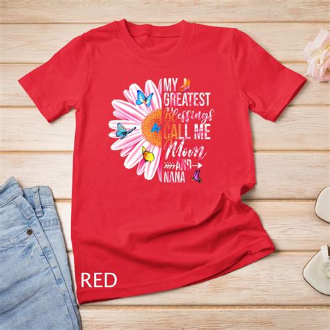 My Greatest Blessings Call Me Mom And Nana Happy Mother Day Etsy