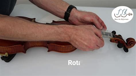 How To Install Westons Fantastic Finger Guide On The Violin Youtube