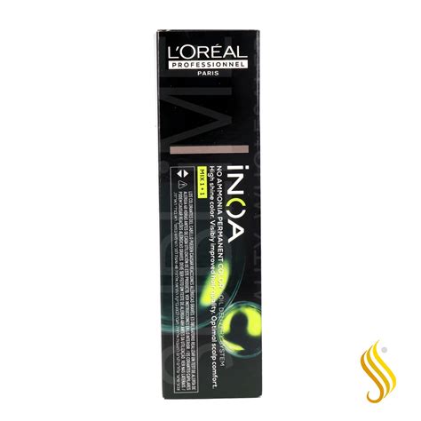 Loreal Inoa Color 8 23 Rubio Claro Irisado Dorado 60 Gr