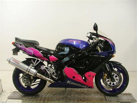 KAWASAKI ZXR750 L1 1993 PURPLE BLACK PART EXCHANGE TO CLEAR SOUGHT