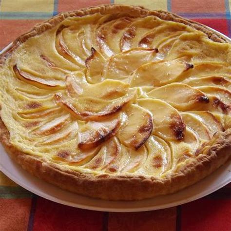 Tarte Aux Pommes Normande Normandy Apple Tart