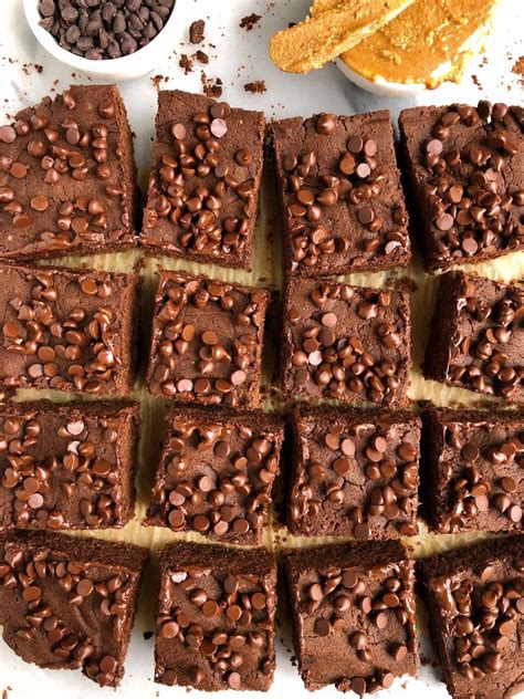 Gluten Free Nutella Fudge Brownies Vegan Low Sugar