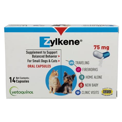 Vetoquinol Zylkene 75mg Capsules 14 Capsules Nepal Ubuy