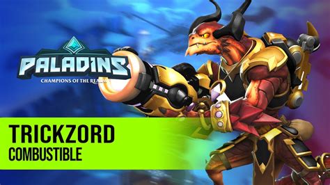 Trickzord Drogoz PALADINS PRO COMPETITIVE GAMEPLAY L COMBUSTIBLE YouTube