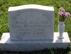 Charles Frank “Charlie” Webb (1942-2000) - monumento Find a Grave