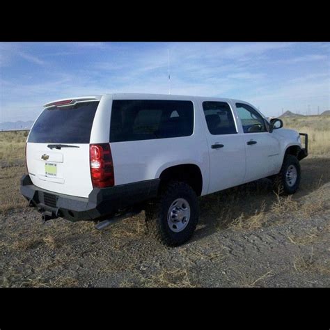 2007 2014 Chevrolet Suburban Rear Bumper Iron Bull Bumpers