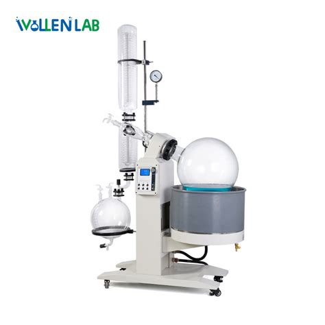 Multiple Effect Alcohol Distillator 20ltr Rotary Evaporator With Chiller Unit And Vacuum Unit