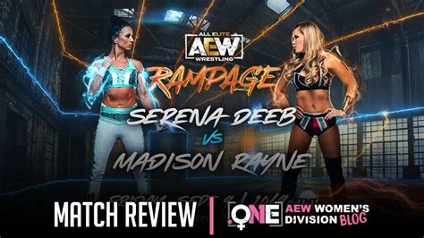 Serena Deeb vs Madison Rayne - AEW.ONE