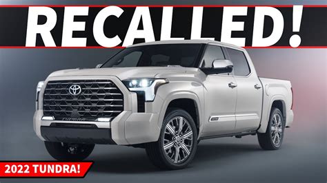 Recalled The Toyota Tundra Is Coming Loose Youtube