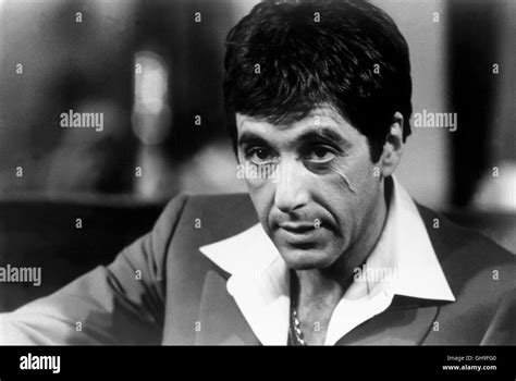 Tony Montana Scarface Black And White Stock Photos And Images Alamy