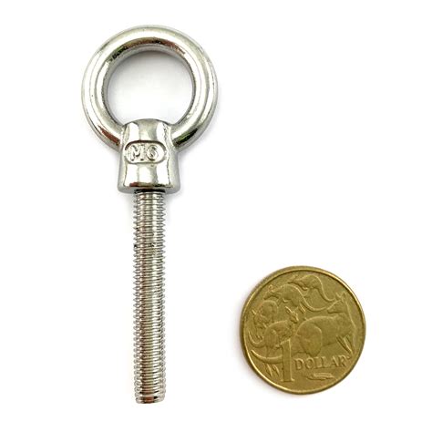 Lifting Eye Bolts In Stainless Steel Various Sizes Australia Wide