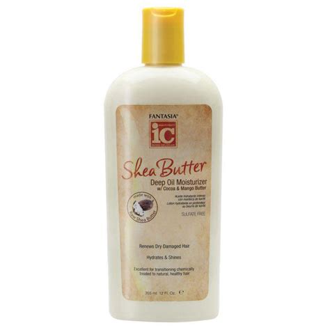 Shea Butter ‣ Oil Moisturizer 12 Oz Fantasia Hair Care Industries