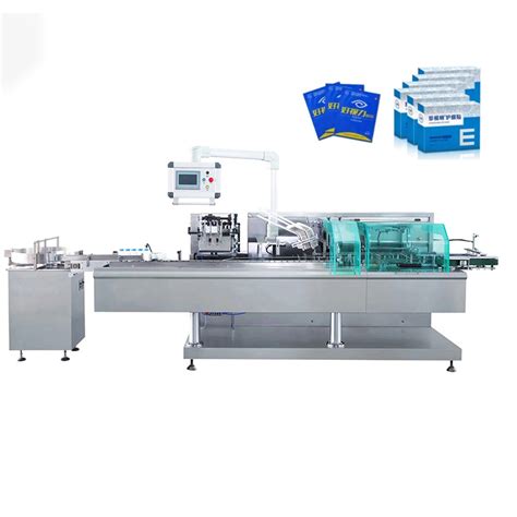 Fully Automatic Hot Glue Seal Cartoning Tablet Bottle Packaging Injectable Ampoule Carton Box