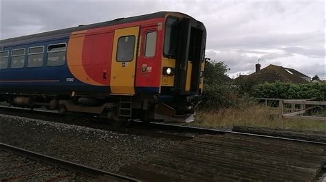 30 09 21 Class 153 And Class 158 153982 East Midlands Trains Livery