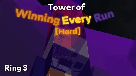 Tower Of Winning Every Run Tower Jtoh Ring 3 Youtube