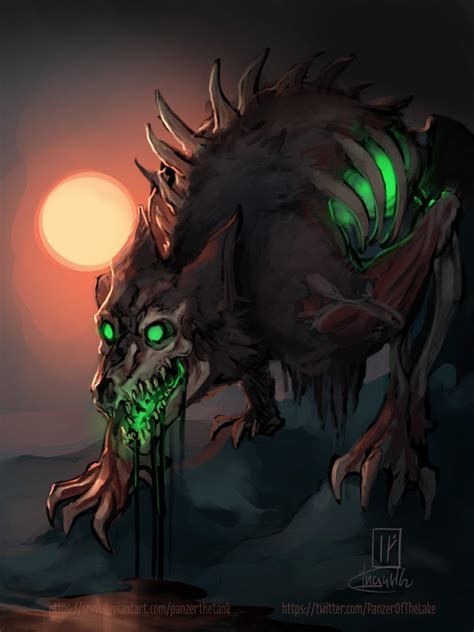 Zombie Werewolf by PanzerTheTank on DeviantArt