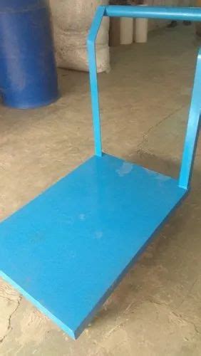 Mild Steel MS Platform Trolley Load Capacity 300 750 Kg At Rs 7000