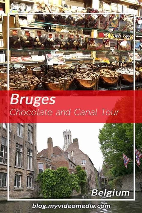 Not to miss in Bruges! Chocolate and a Canal Tour. Read more and watch ...