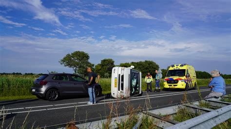 Drie Gewonden Bij Ongeval Op N9 Bij Schoorl Weg Tijdelijk Afgesloten