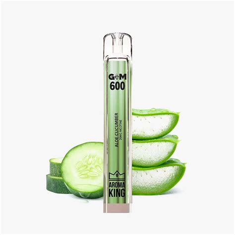 Aroma King GEM 600 Aloe Cucumber Aloe Gurken Vape