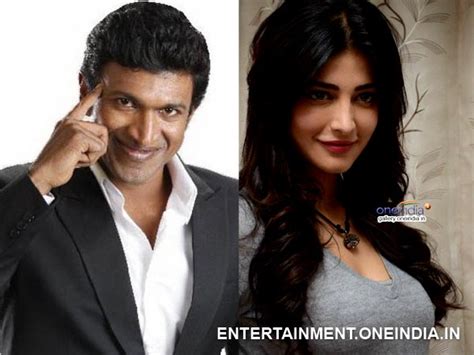 Shruti Hassan In Kannada Movie Puneet Rajkumar Kannada Movie