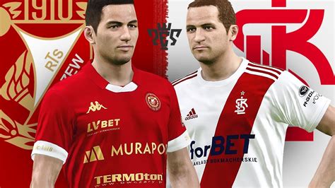 Widzew Ks Derby Efootball Pes Season Update Youtube