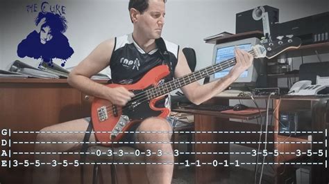 The Cure A Forest Bass Cover With Tabs Youtube