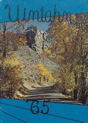 Uintah High School - Uintahn Yearbook (Vernal, UT), Class of 1965, Cover