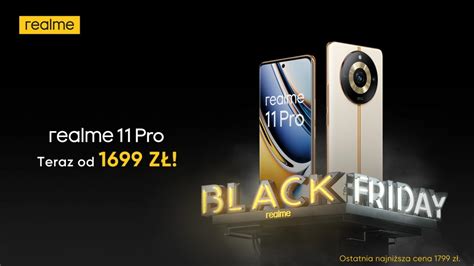 Realme przygotowało promocje na Black Friday Wybrane smartfony teraz