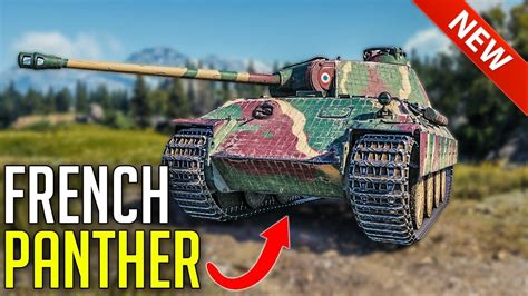 New French Premium Panther First Look World Of Tanks Bretagne Panther