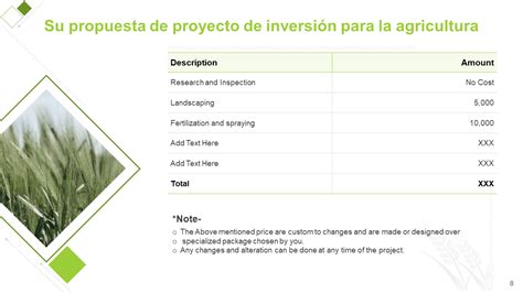 Las 10 Mejores Plantillas De Propuestas De Proyectos Agrícolas Con