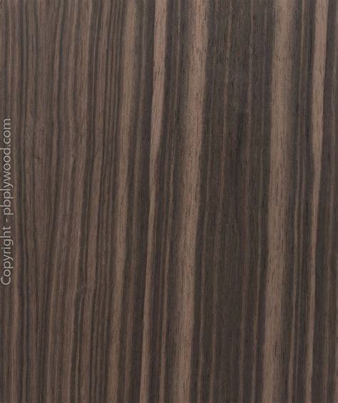 Macassar Ebony Veneered Standard Mdf Peter Benson Plywood Ltd