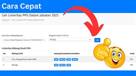 Cara Cek Linieritas PPG Dalam Jabatan Dengan Cepat YouTube