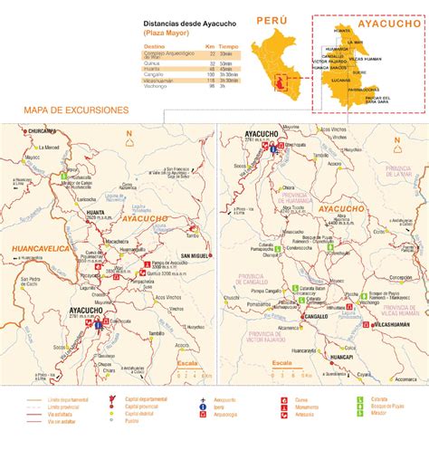 Mapa de Ayacucho by Visit Peru - Issuu