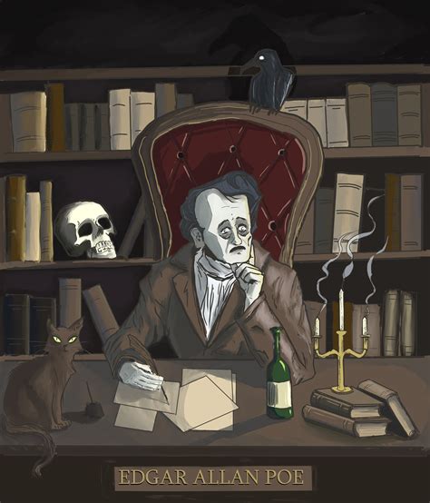 Artstation Edgar Allan Poe